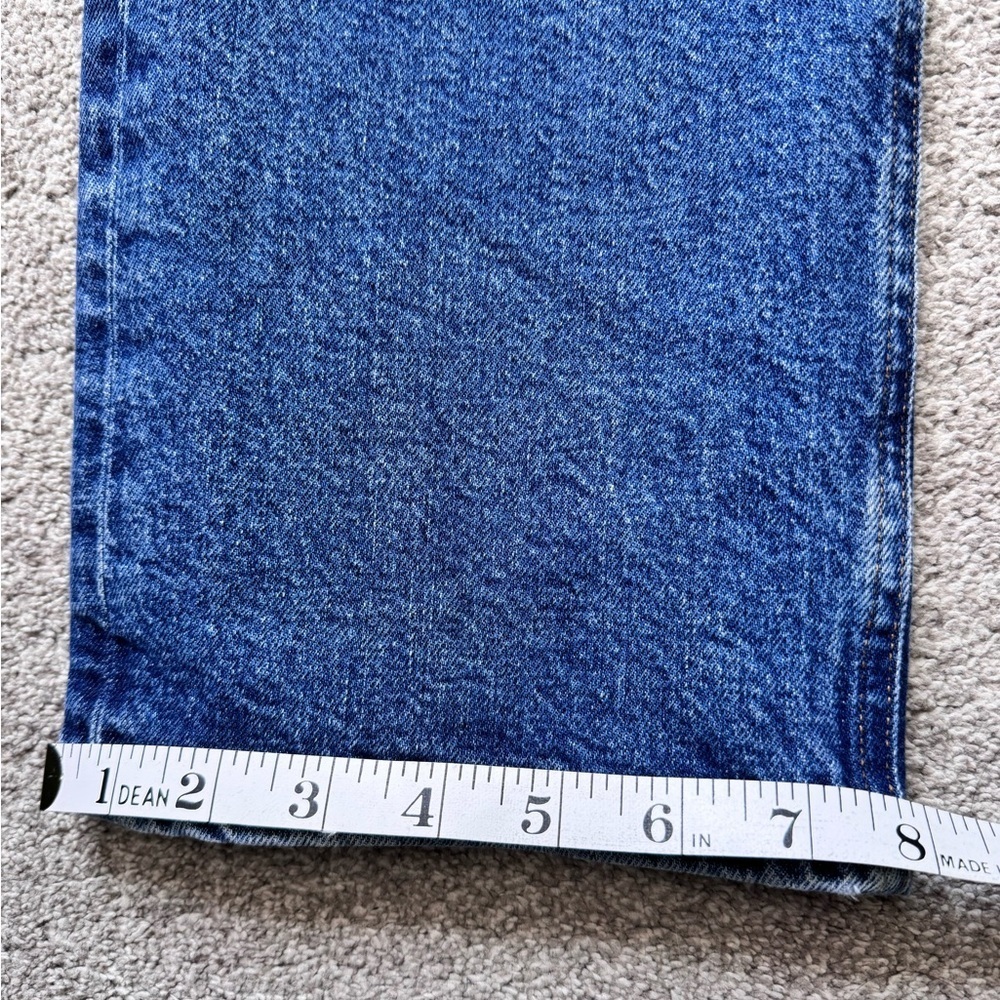 Women’s Agolde High Rise Premium Denim Jeans Stovepipe Size 28x28 Straight Leg - Picture 9 of 12